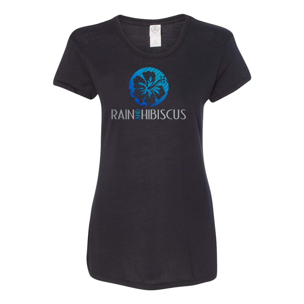 Women's Vintage 50/50 Jersey Keepsake T-Shirt - Rain & Hibiscus
