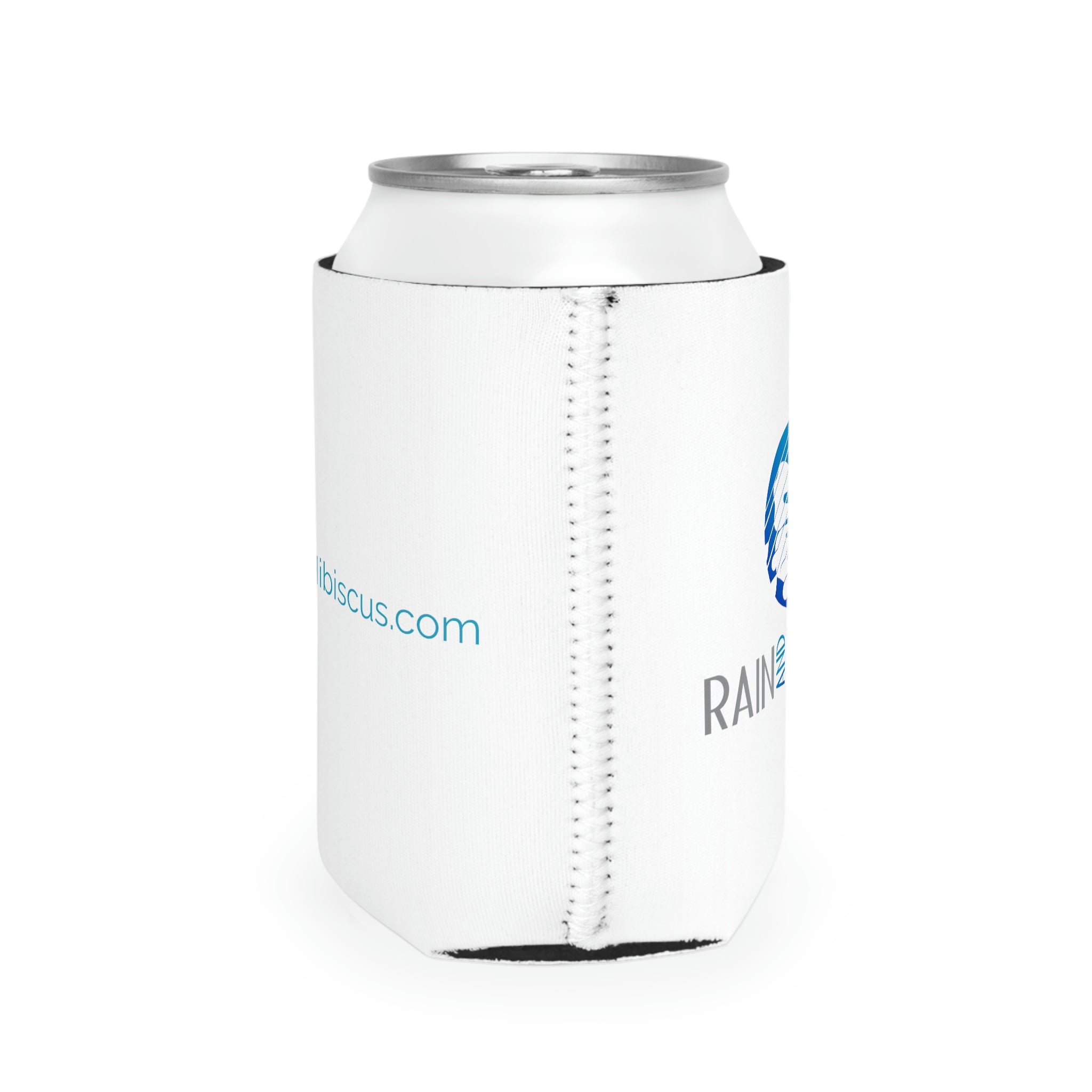 Can Cooler Sleeve - Rain & Hibiscus