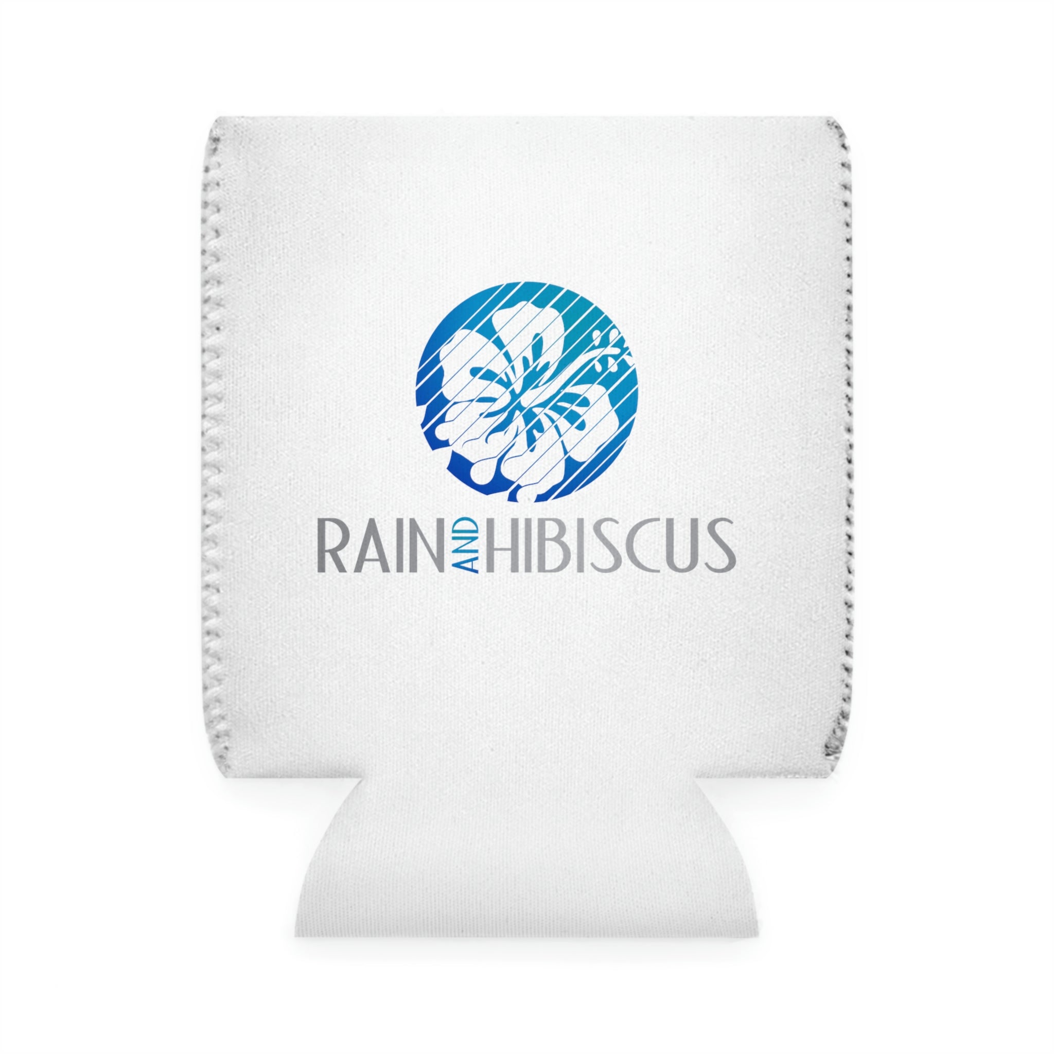 Can Cooler Sleeve - Rain & Hibiscus