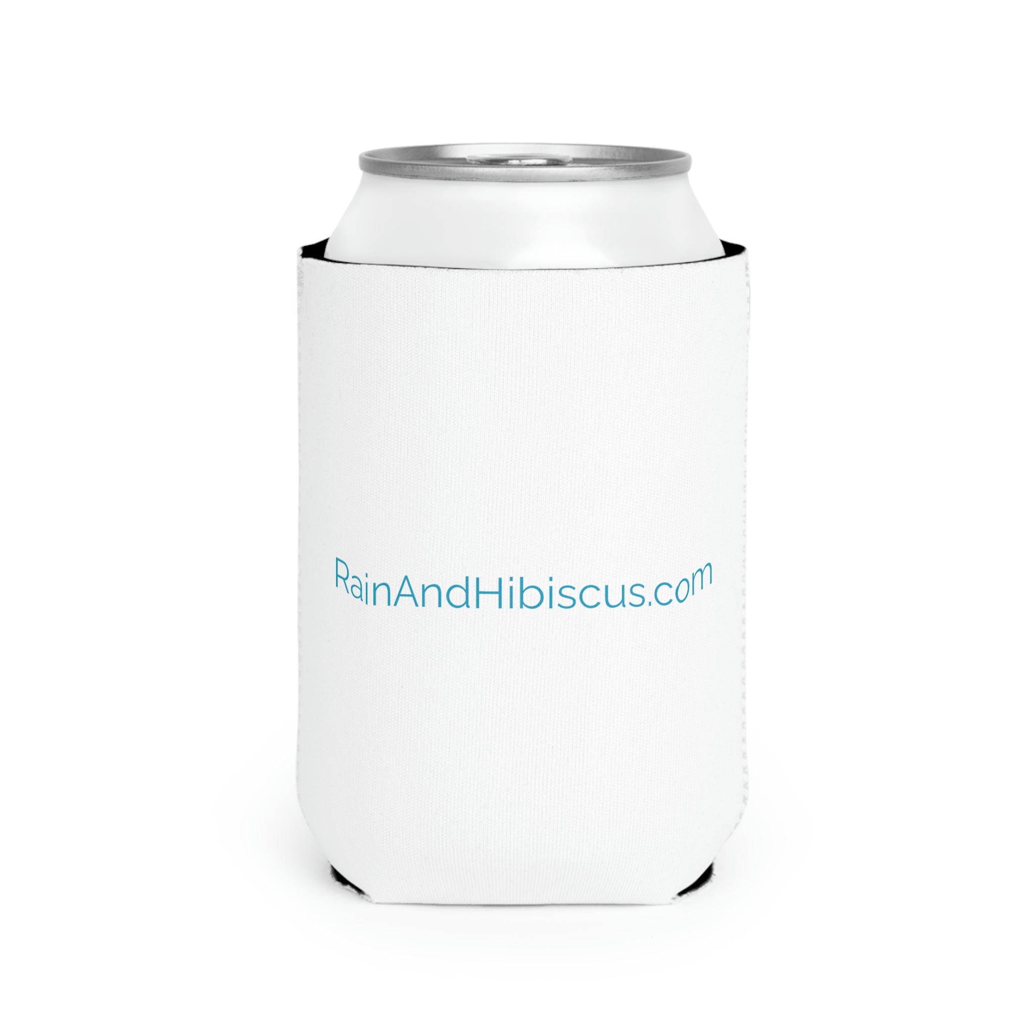 Can Cooler Sleeve - Rain & Hibiscus