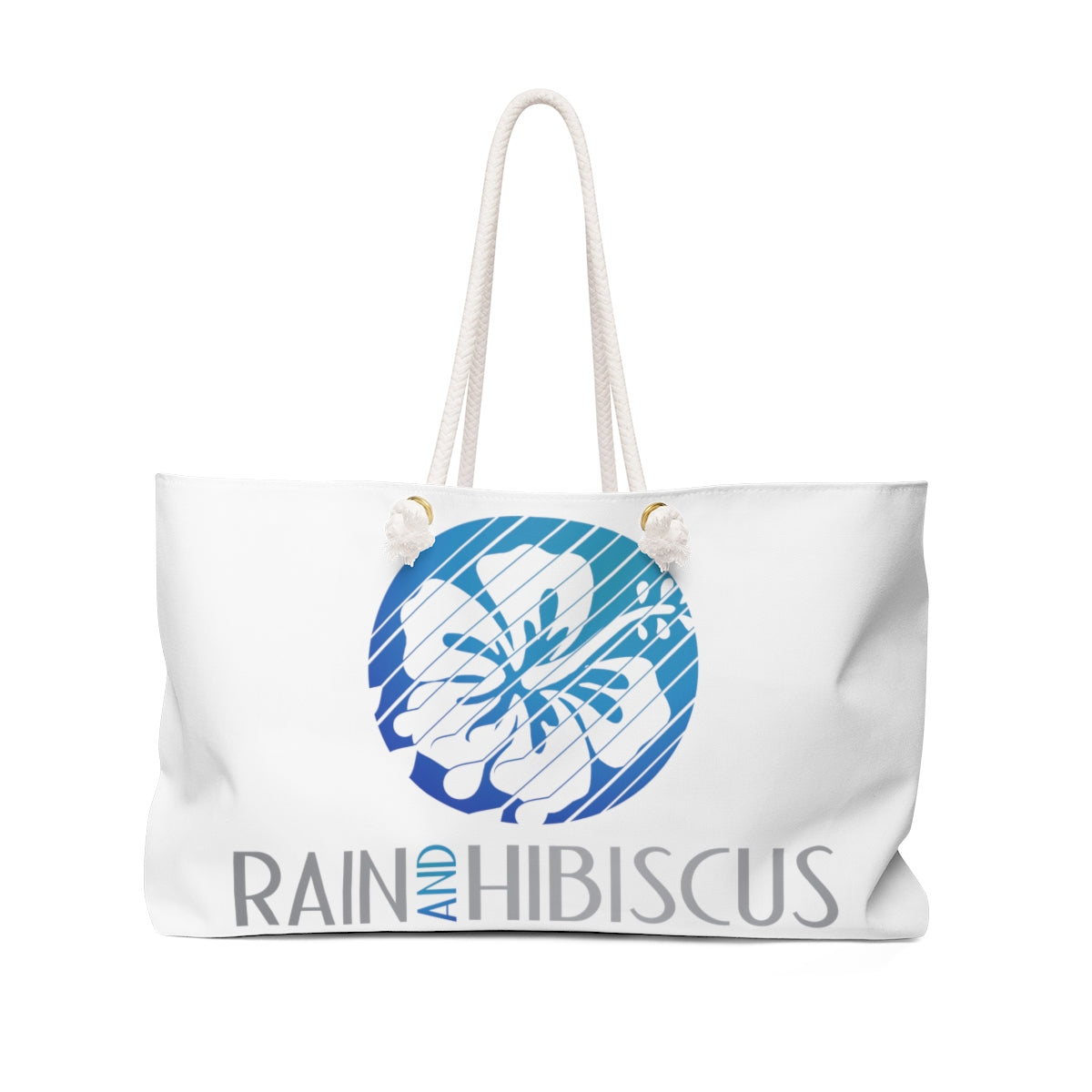 Weekender Bag - Rain & Hibiscus